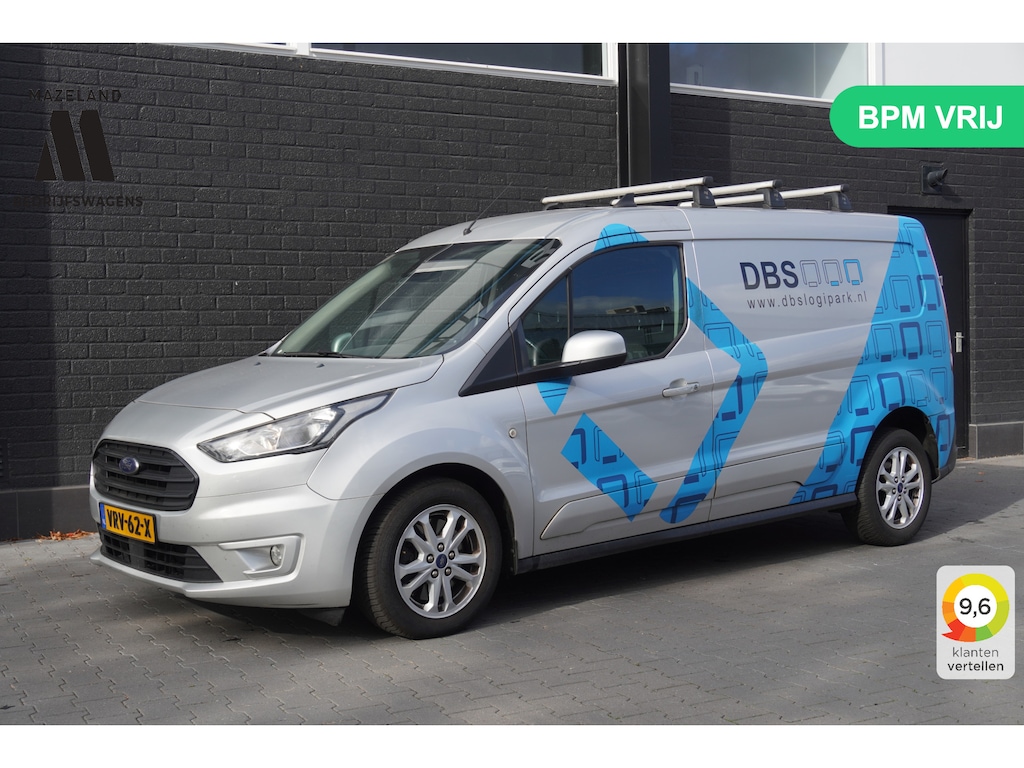 Ford Transit Connect Limited 1.5 EcoBlue 120PK L2 Automaat EURO 6 - AC/Climate - Navi - Cruise - €8.900,- Excl.