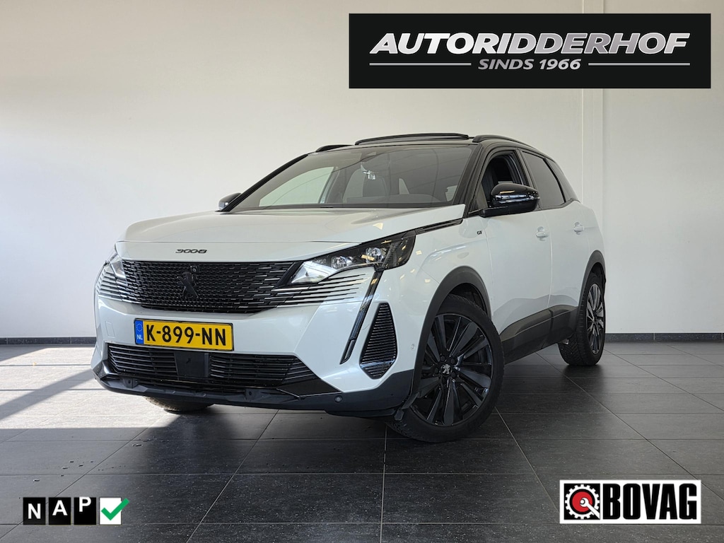 Peugeot 3008 1.2 PureTech Blue Lease GT | NL-Auto | Black Pack | Pano | Focal | Memory | Trekhaak