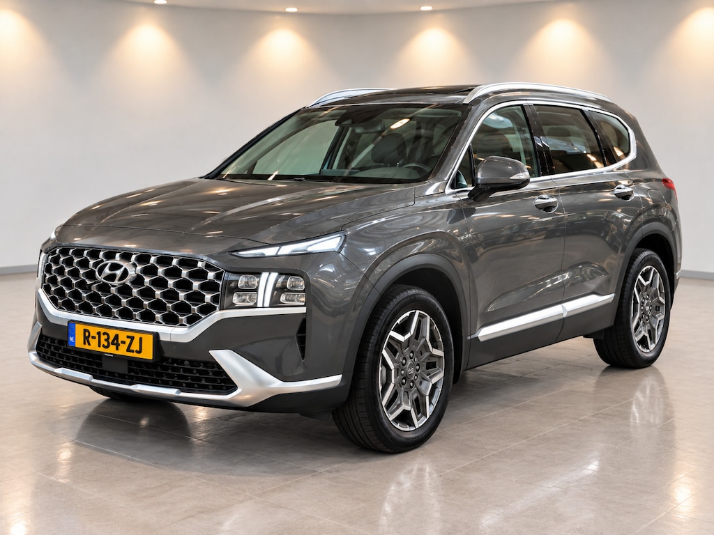 Hyundai Santa Fe 1.6 T-GDI HEV Premium|1e Eig|Pano|Trekhaak|Leder|Dealer Onderhouden