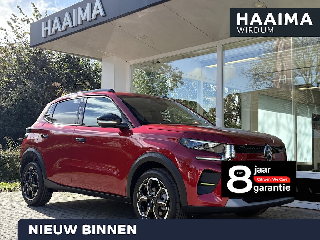 Citroën C3 1.2 Turbo 100pk Max | 8 Jaar garantie | Actieprijs incl. inruilpremie | Stoel- & stuurverwarming | Navigatie | Achteruitrijcamera | PHC vering | Hogere zitpositie