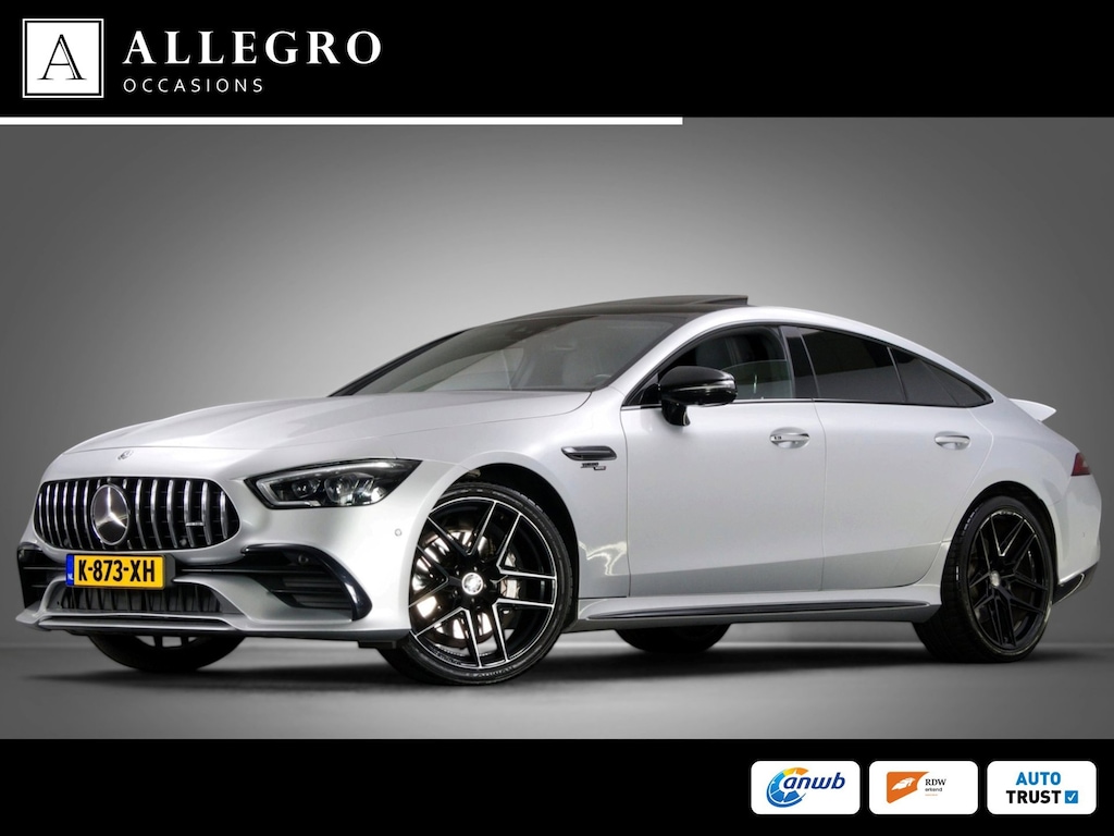 Mercedes-Benz AMG-GT 4-Door Coupe AMG 43 4MATIC+ (SPORTUITLAAT, PANO, APPLE CARPLAY/ANDROID AUTO, SFEERVERLICHTING, HEAD-UP, ACC)