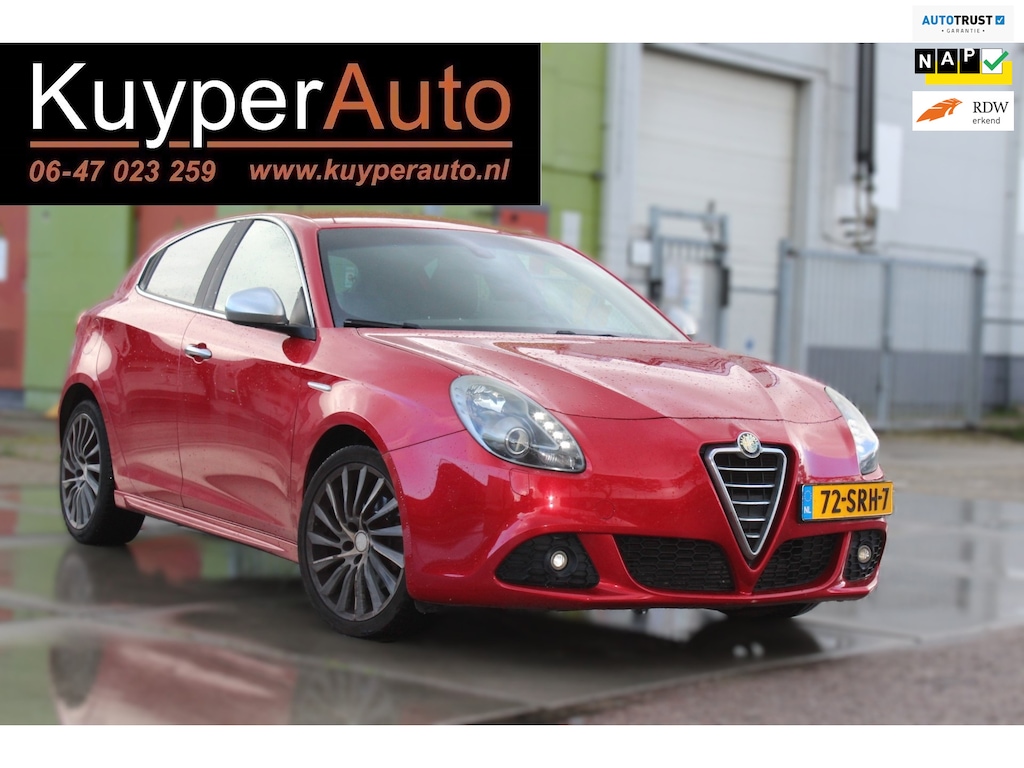 Alfa Romeo Giulietta 1.4 T Distinctive nette automaat leder nap vol opties
