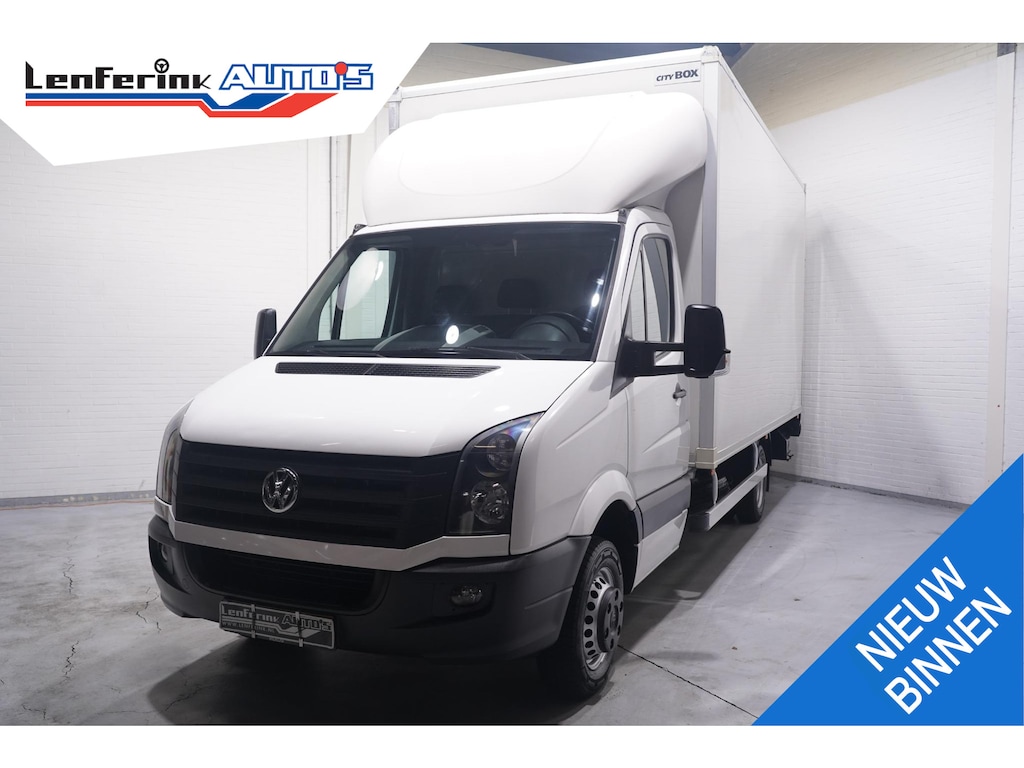 Volkswagen Crafter 2.0 TDI 160pk Meubelbak Laadlift Hollandia Airco cruise keurige bakwagen