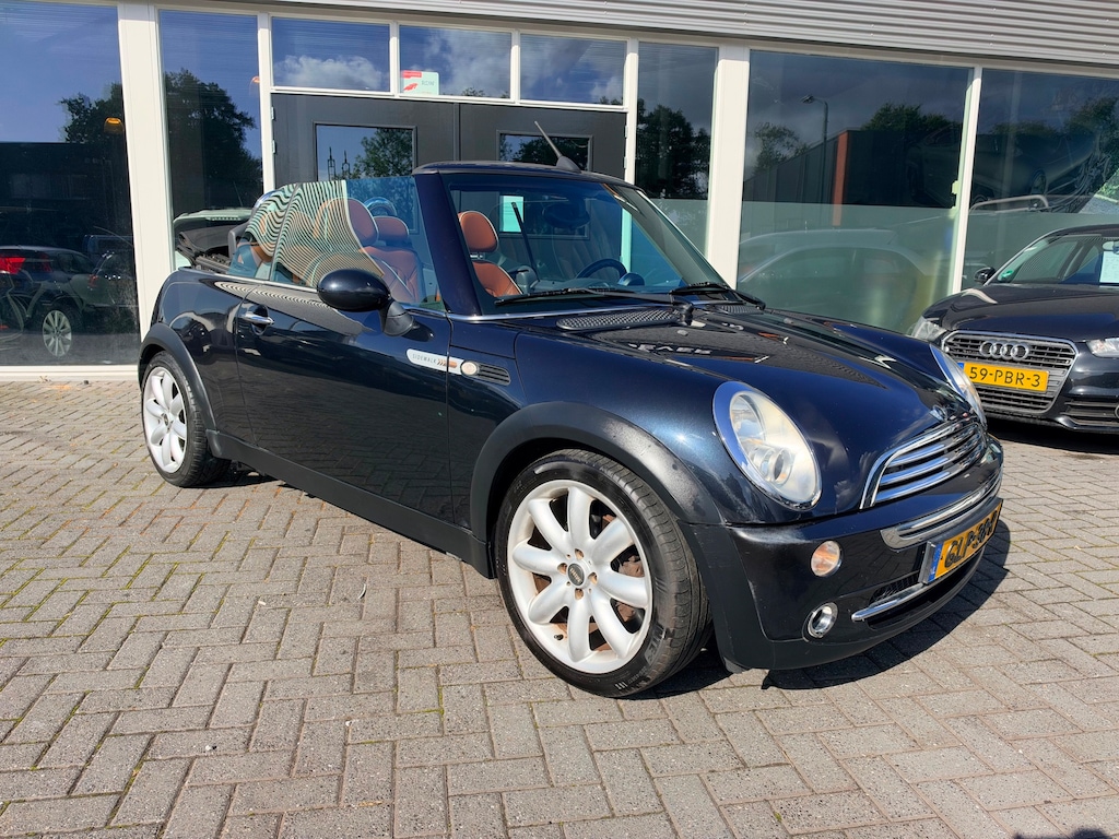 MINI Cooper Cabrio 1.6 Sidewalk/Leer/Lichtmetaal/Cabriolet.