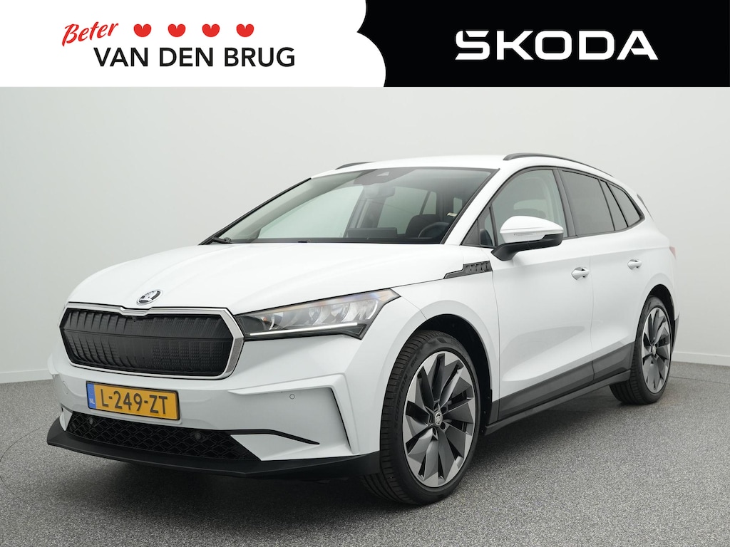 Skoda Enyaq iV 60 | SoH 93,5% | Trekhaak | Achteruitrijcamera | Cruise control | Navigatie | 21" velgen |
