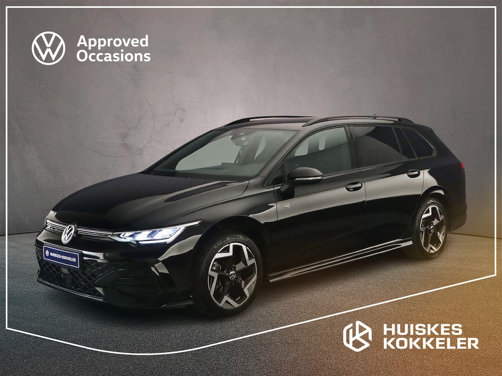 Volkswagen Golf Variant R-Line Edition 1.5 eTSI 150pk DSG Automaat Adaptive cruise control, Achteruitrijcamera, LED koplampen, Stuurwiel verwarmd, Parkeersensoren, App connect