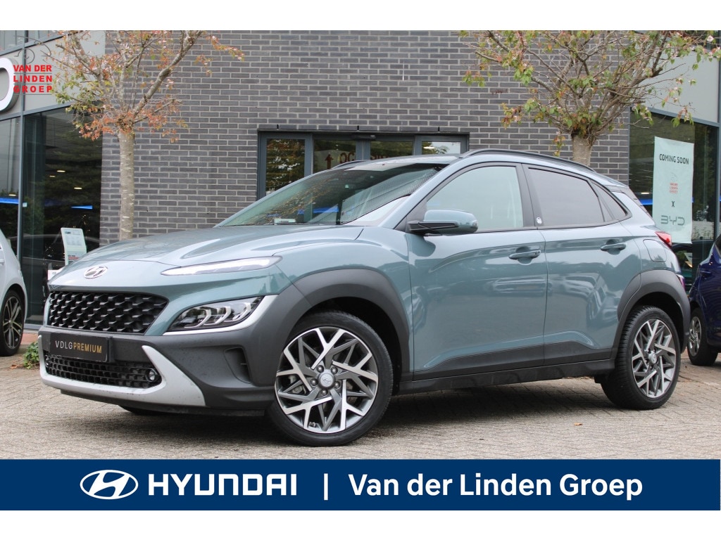Hyundai Kona 1.6 GDI HEV Fashion Navi/18"/Cam "RIJKLAARPRIJS"
