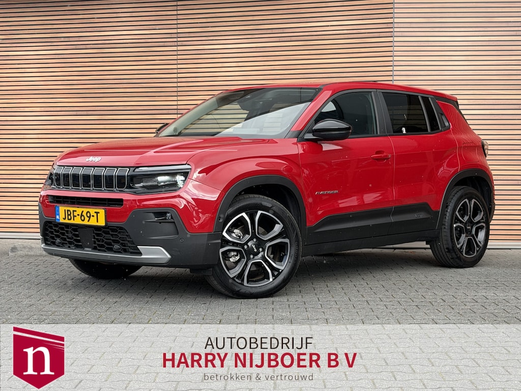 Jeep Avenger 1.2 e-Hybrid Summit 8jaar garantie! Adapt. cruise / Carplay / JBL / Elektrische Klep
