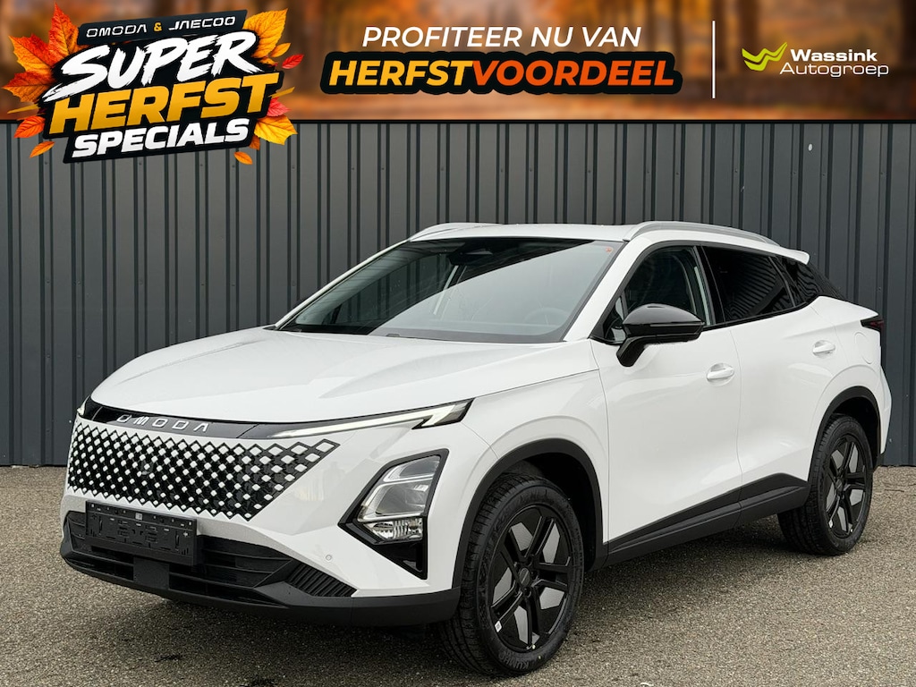 Omoda 5 1.5 T-GDi SHS-H Premium 224PK | Elektrisch verstel voorstoelen | Panoramadak/schuifdak | Lederen bekleding | Adaptief cruise control | 750KG Trekgewicht |
