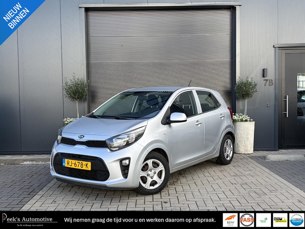 Kia Picanto 1.0 CVVT EconomyPlusLine | Airco | Elektrische ramen | Dealeronderhouden | Recent onderhouden | Nieuwe APK!