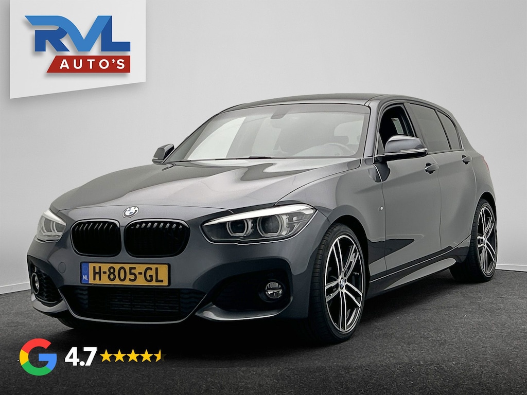 BMW 1-Serie 118i High Executive M-Sport 136 PK, M/Sports/Pakket, Sport/Seats, LED, Navigatie, HiFi, 165DKM, Org.NL!!