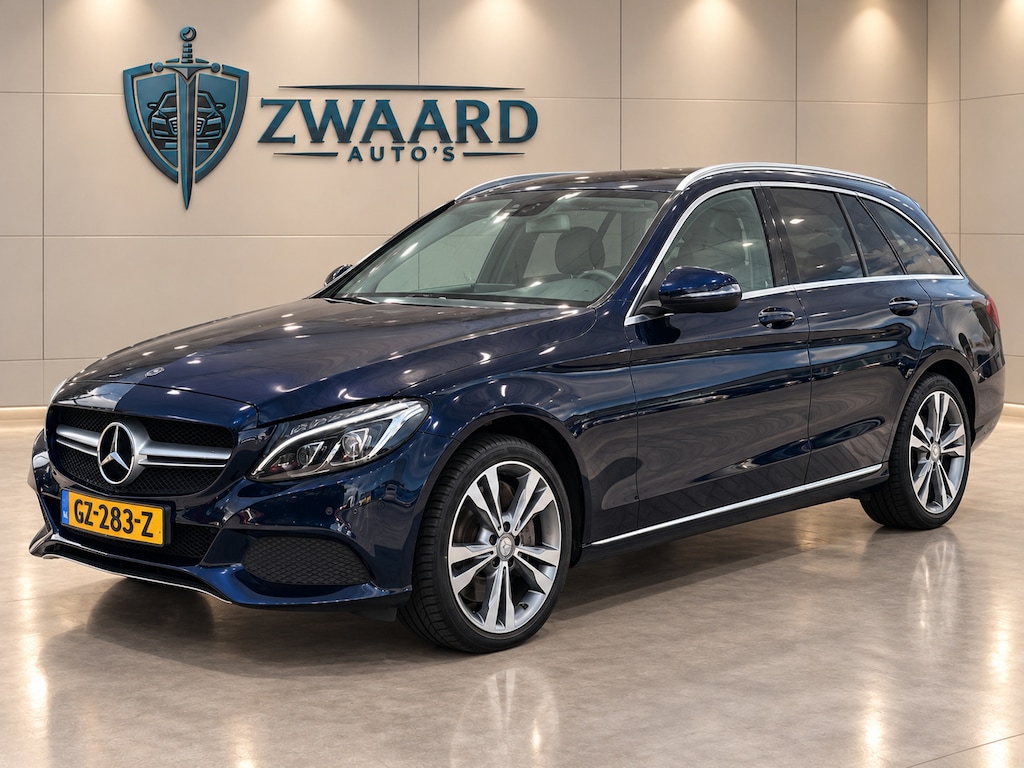 Mercedes-Benz C-klasse Estate 350 e Lease Edition l Burmester l ILS l Volleder l Camera l