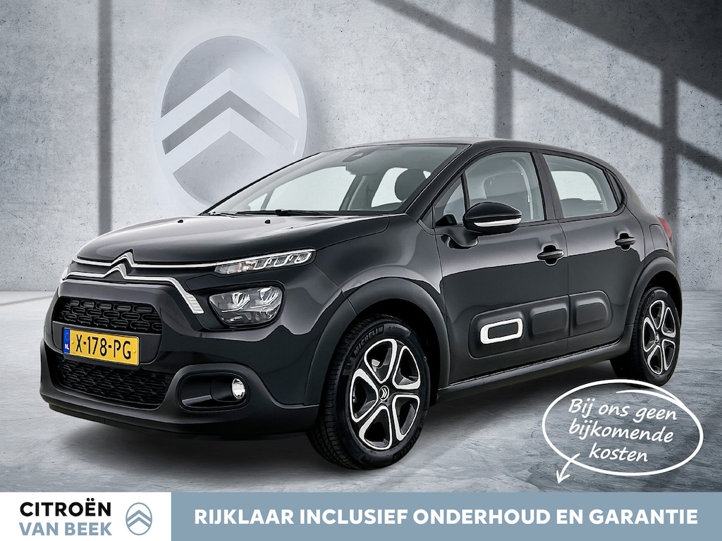 Citroën C3 82 pk Plus | Rijklaar | Navigatie | Parkeersensoren achter |