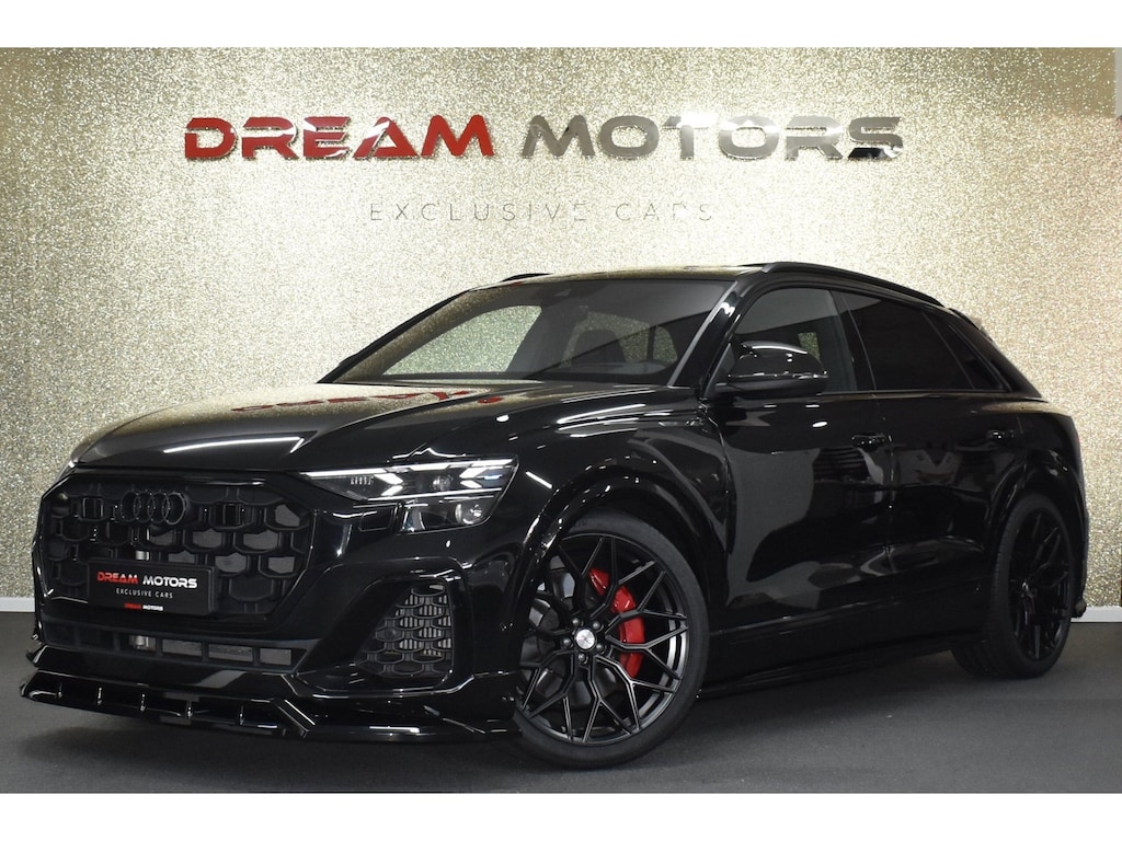Audi Q8 60 TFSI e Quattro S-Line Competition 490pk | AKRAPOVIC | MASSAGE | ACHTERASBESTURING