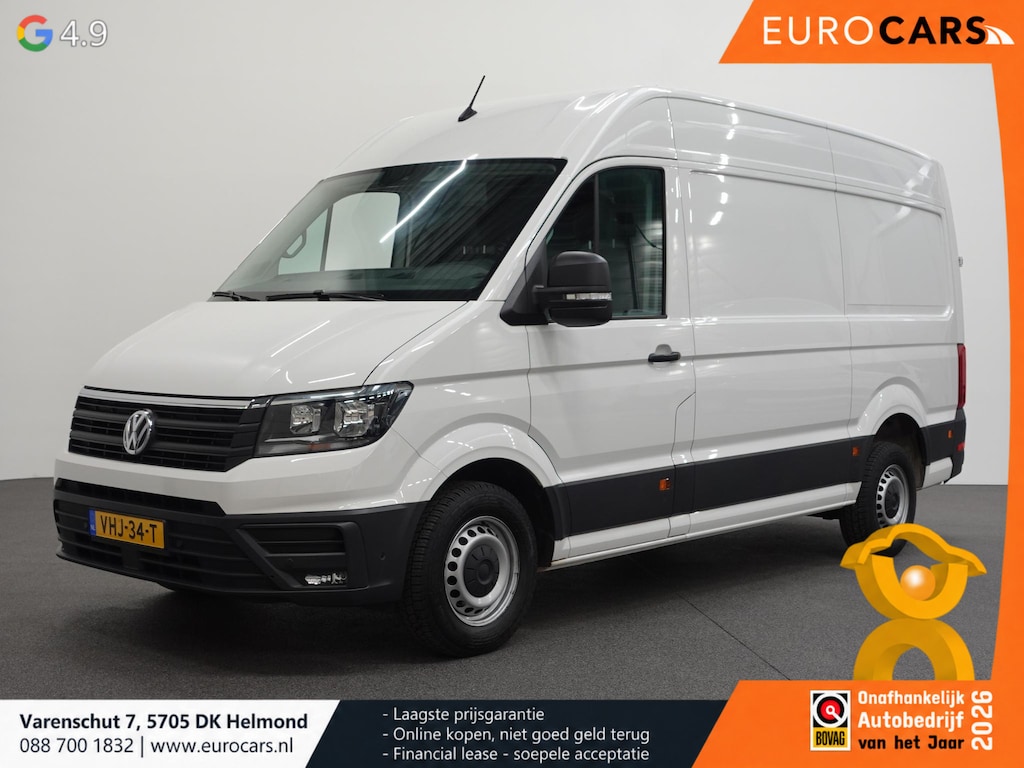 Volkswagen Crafter 177pk Automaat L3H3 / L2H2 Airco Cruise control Navigatie Camera Apple Carplay Sidebars