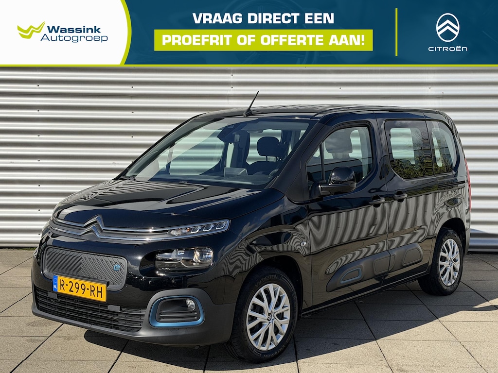 Citroën E-Berlingo Live Edition 50 kWh | Cruise Control | Parkeersensoren | Navigation by Apple Carplay/Android Auto