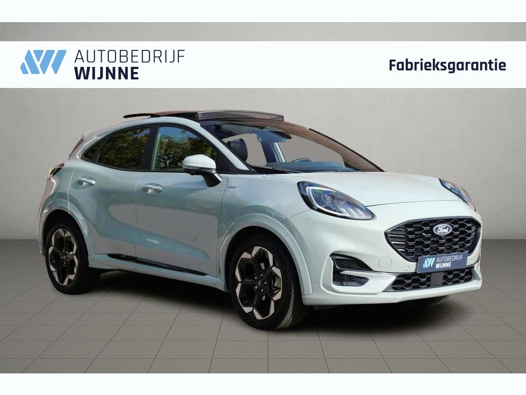 Ford Puma 1.0 EcoBoost Hybrid 155pk Aut. ST-Line X - Panoramadak - 360° camera - Adaptive Cruise - Elektrische achterklep - Matrix LED - Winter Pack