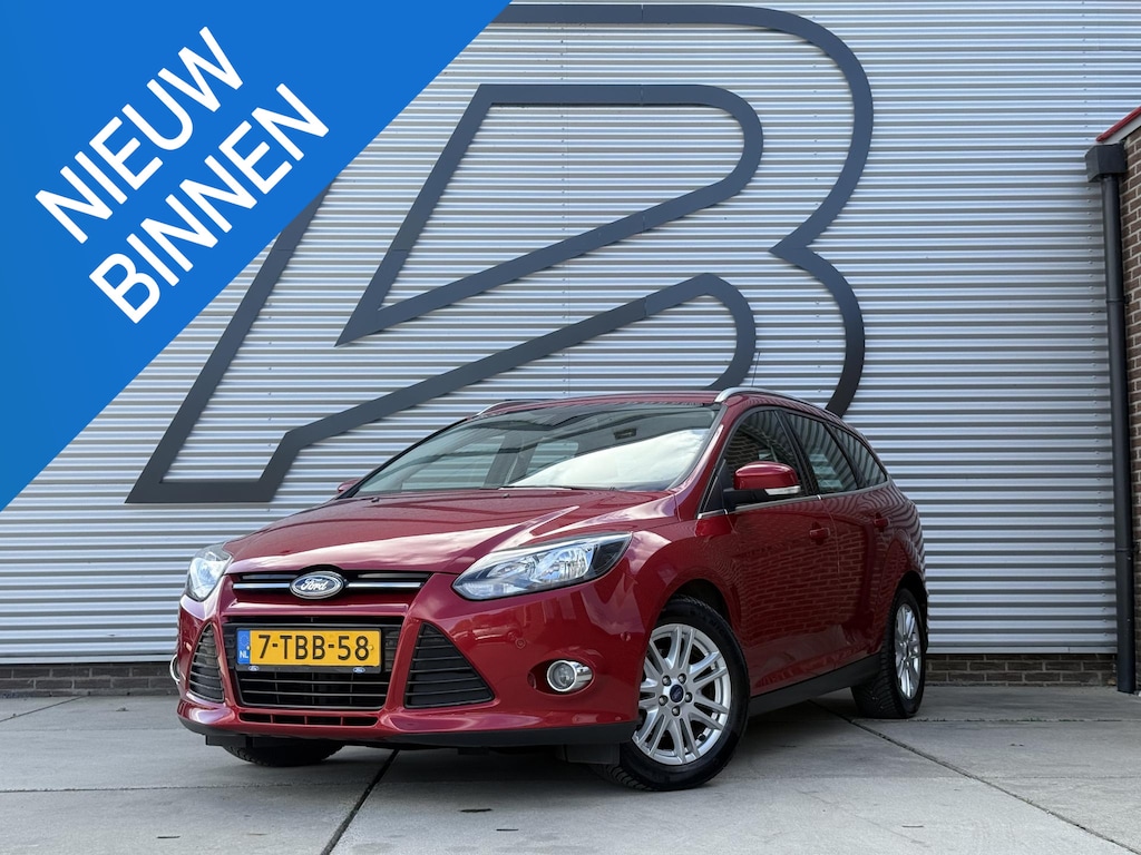 Ford Focus Wagon 1.0 EcoBoost Edition Plus 2e Eigenaar|D-riem vv in 2024|Trekhaak|Clima|Cruise|Navi|PDC V+A|Elek ramen|N.A.P|APK tot 02-2027
