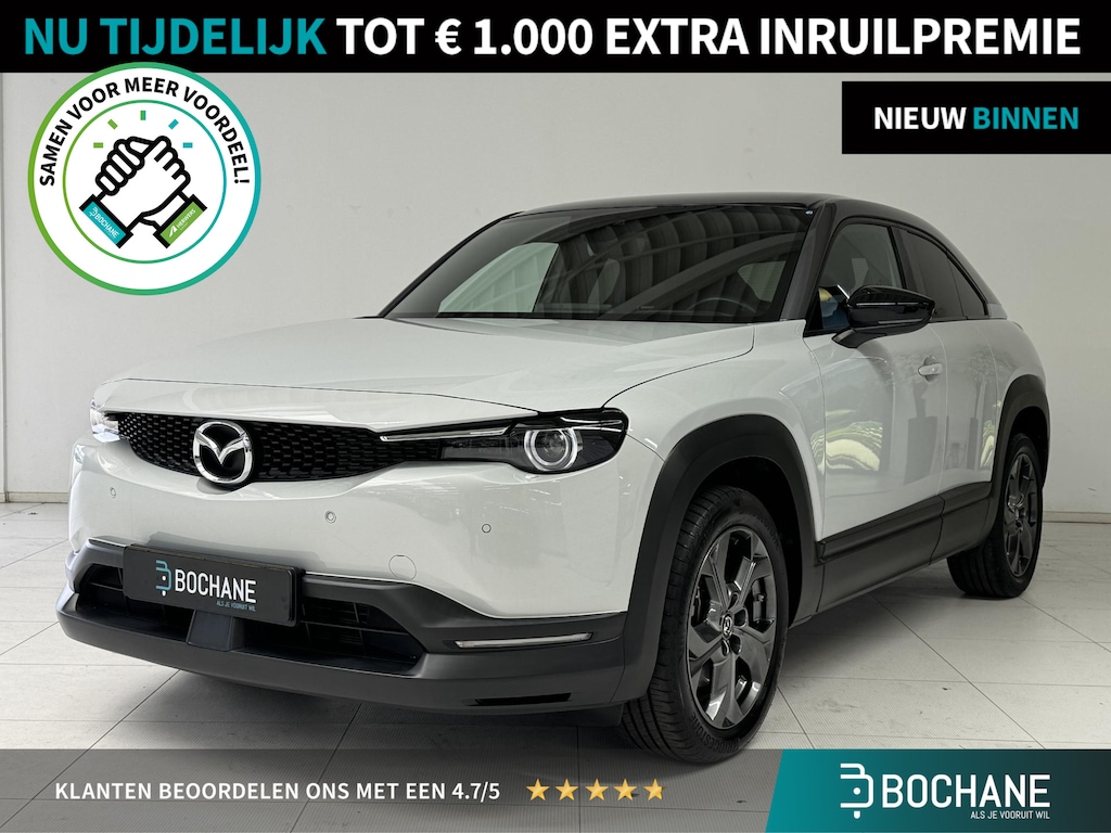 Mazda MX-30 e-SkyActiv 145 First Edition 36 kWh | SOH 92,9% | Navigatie | Camera | Trekhaak | Stoelverwarming |