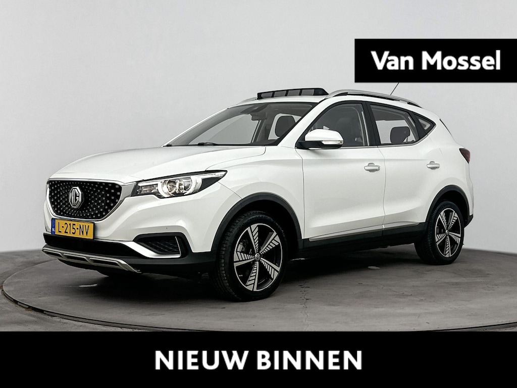 MG MG ZS EV Luxury 45 kWh Ledere bekleding | Navigatie Panoramadak | LN velgen | electrische stoelverstelling | Parkeercamera |