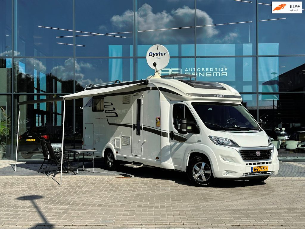 HYMER T 698 Eriba CL HYMERTRAMP T698 CL AUTOMAAT|AIRCO|TREKHAAK|CRUISECONTROL|TV+SCHOTEL|LUIFEL|DOUCHE+TOILET|GARAGE|67.427 km NAP