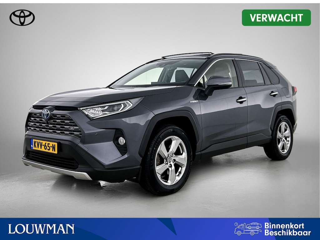 Toyota RAV4 2.5 Hybrid AWD Executive | Panorama Schuif/kantel Dak | 360 Camera | Memory Seat | Lederen bekleding | Navigatie | Apple CarPlay/Android Auto | Elektrische achterklep |