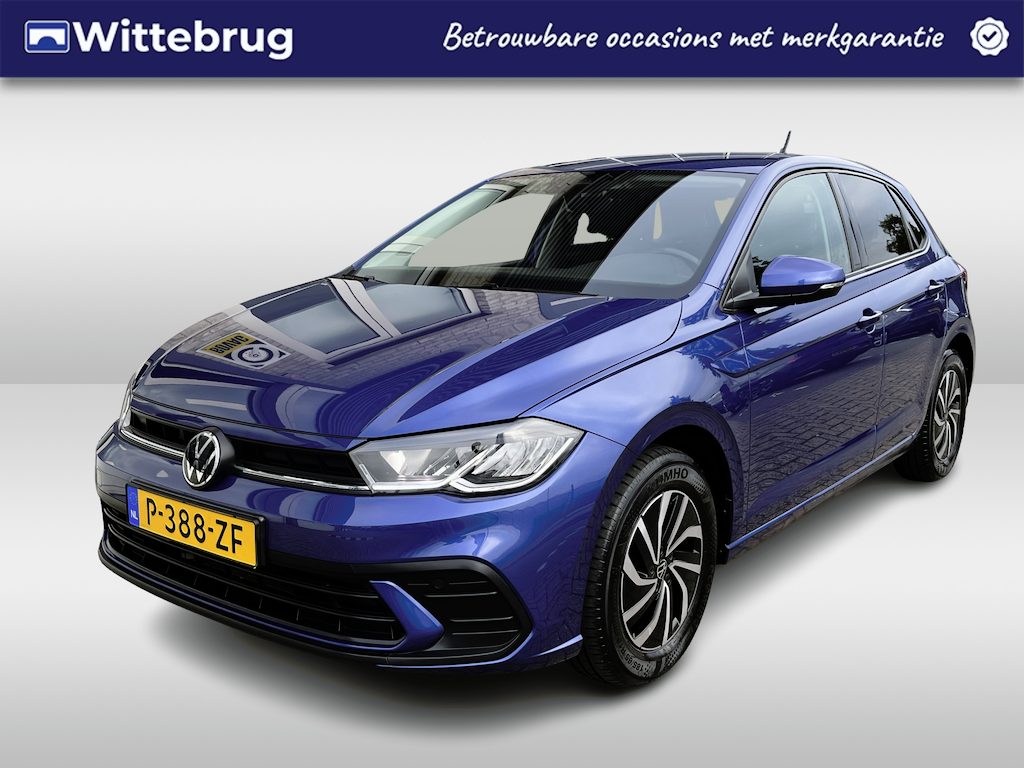 Volkswagen Polo 1.0 TSI Life / AUTOMAAT/ ADAPT-CRUISE/ DIGITAL DASH/ APP-CONNECT/ GETINT GLAS/ NAVI/ AIRCO/ 15'' LMV/