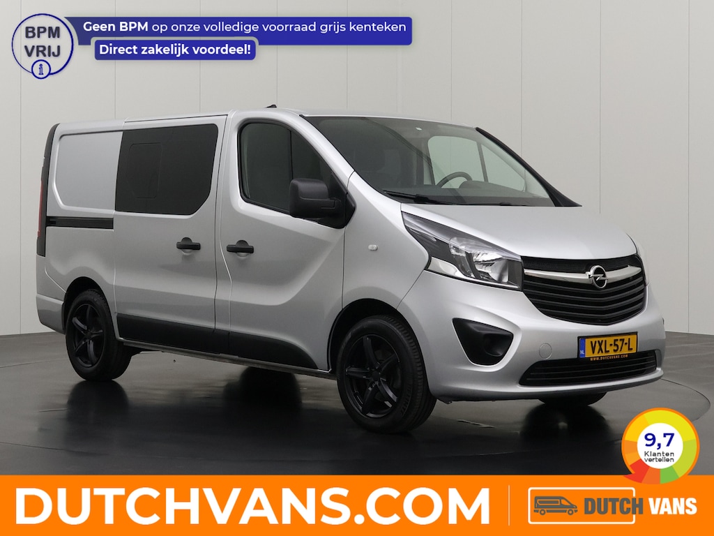 Opel Vivaro 1.6CDTI 120PK Dubbele Cabine Innovation | Multimedia | Navigatie | Airco | Cruise