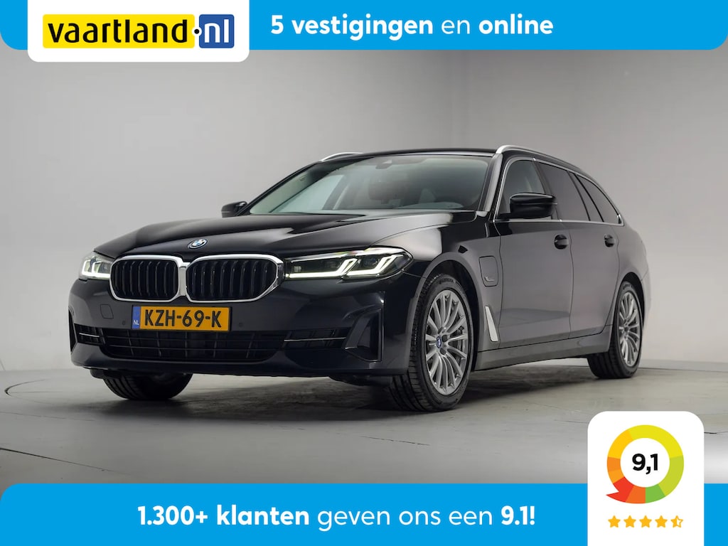 BMW 5-Serie 520e Executive Aut. [ Navi Leder Camera Trekhaak ]