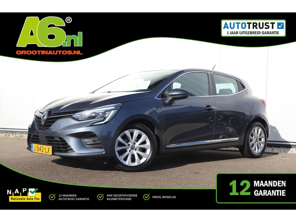 Renault Clio 1.0 TCe Intens Half Leder Navigatie Carplay Android Climate Cruise Control Rijstrooksensor Parkeersensor