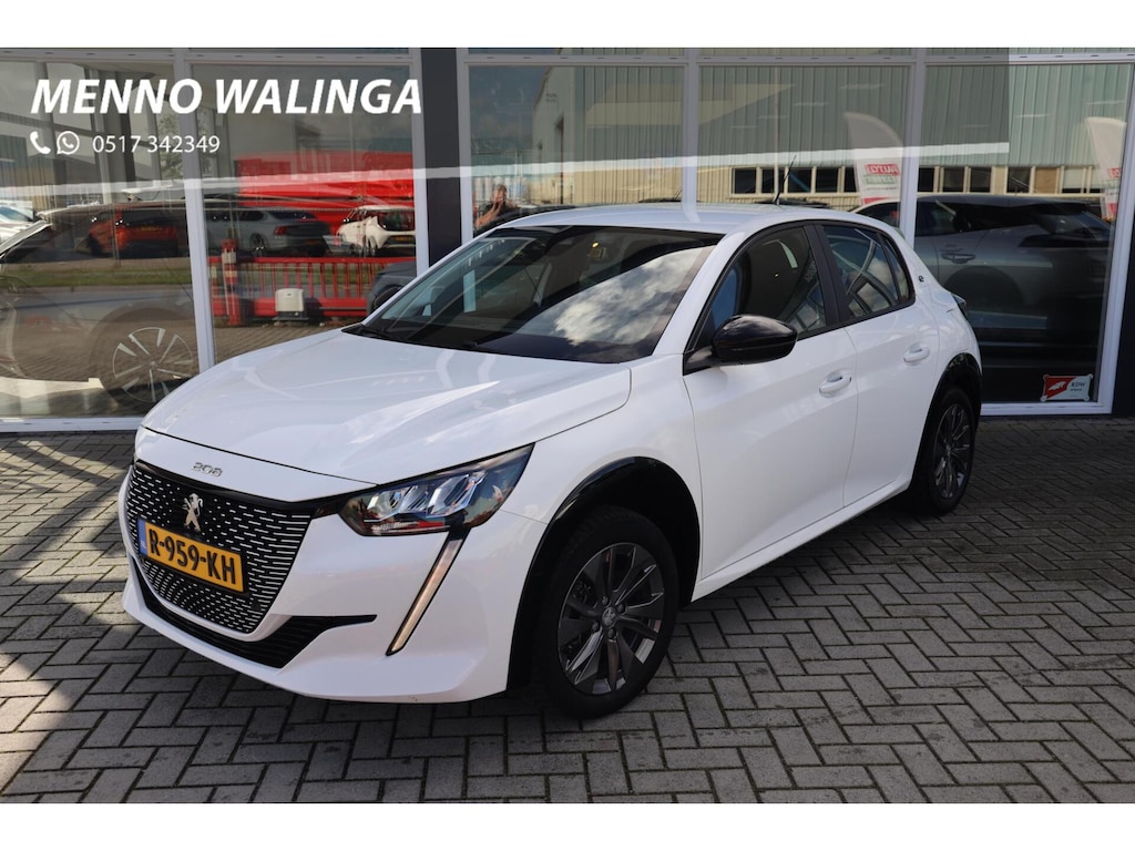 Peugeot e-208 EV Active Pack 50 kWh|3-Fase|Carplay|Clima|LMV|Cruise