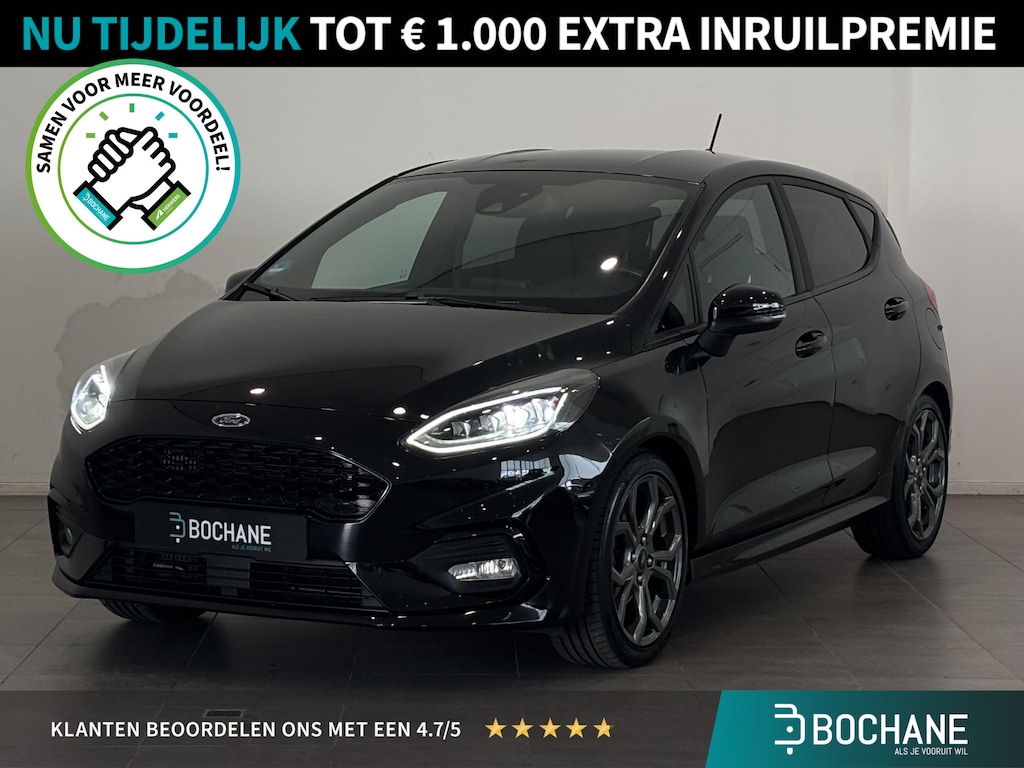 Ford Fiesta 1.0 EcoBoost ST-Line X | B&O Geluidsinstallatie | Stoel- & Stuurverwarming | Voorruitverwarming | Parkeersensoren Achter | Apple Carplay & Android Auto
