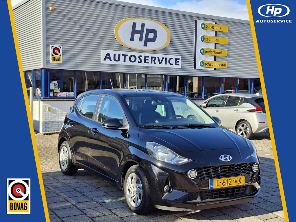 Hyundai i10 1.0 Comfort Smart 5-zits 100% onderhouden Automaat Camera Navigatie Carplay Cruise Contr. Rijbaandetectie Onderhoudshistorie NAP