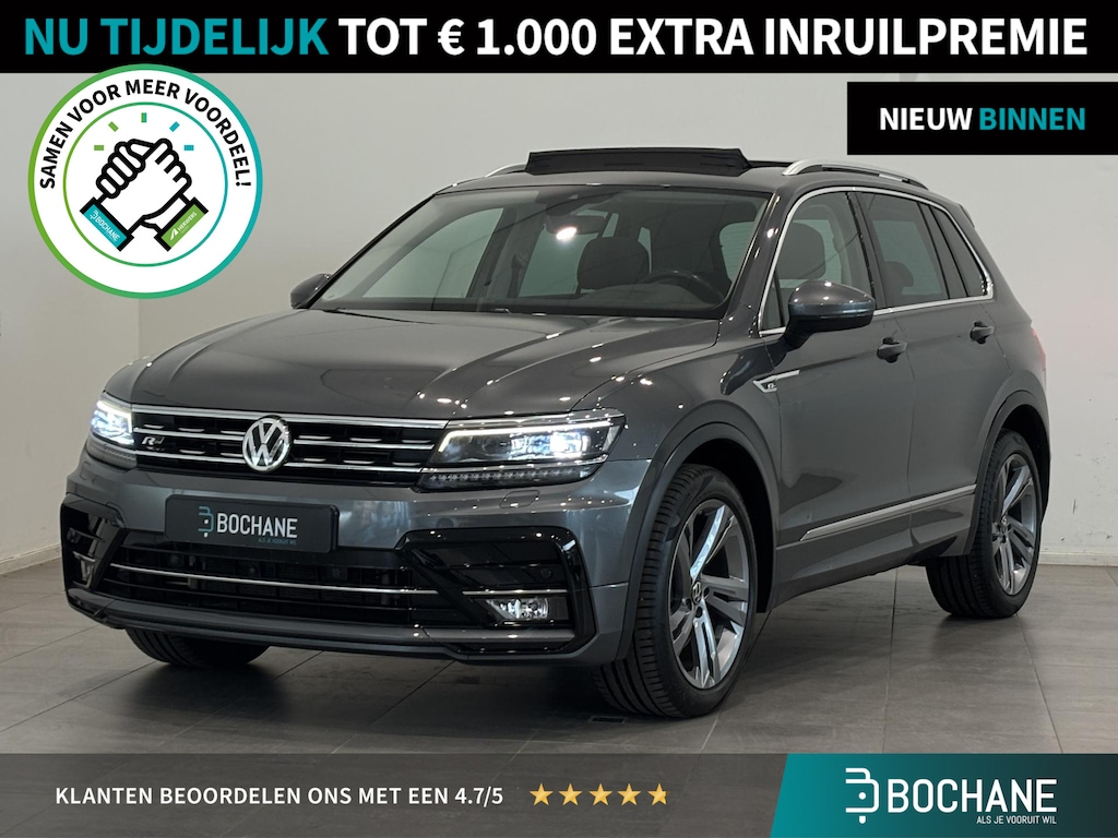 Volkswagen Tiguan 2.0 TSI 4Motion Highline | Panoramadak | Trekhaak | Head-up-display | Elektrische achterklep | Achteruitrijcamera | Apple Carplay & Android Auto
