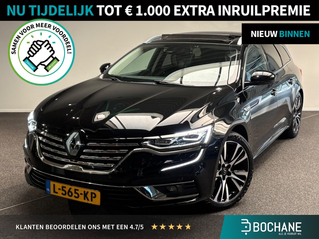 Renault Talisman Estate 1.3 TCe Business Initiale Paris | Leder | Stoelverwarming | Camera | Trekhaak | Panoramadak |