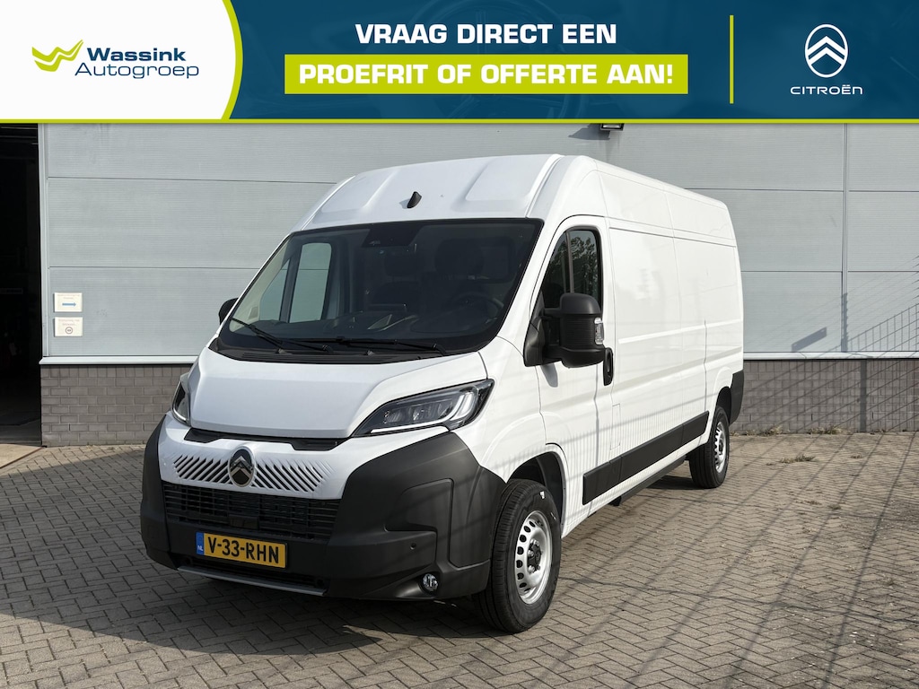 Citroën E-Jumper 3.5t L3 Zwaar DC 110 kWh | Rondom Parkeersensoren | Achteruitrijcamera | Apple Carplay & Android Auto