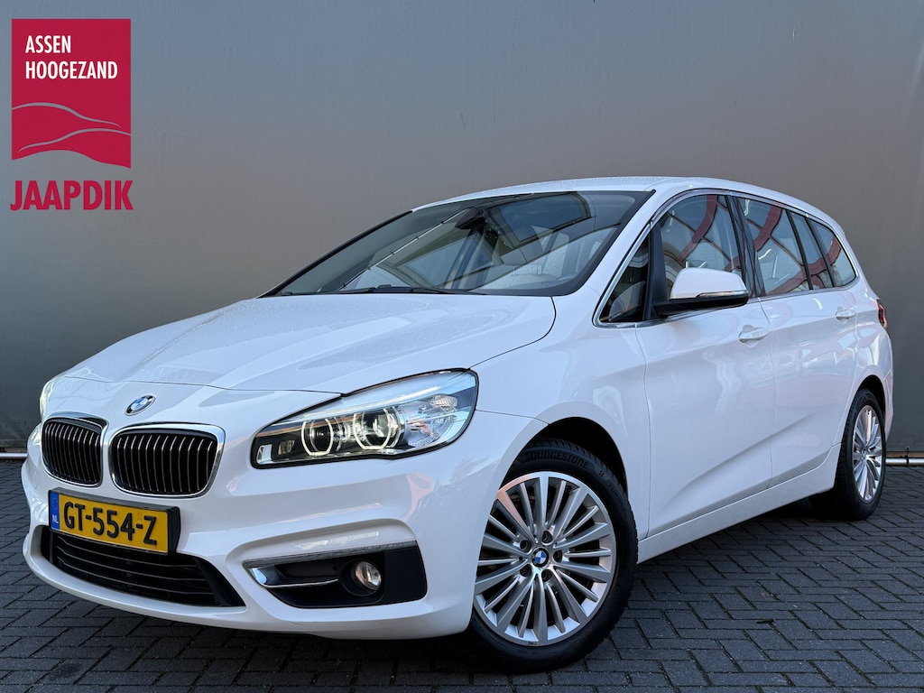 BMW 2-Serie Gran Tourer BWJ 2015 216d 116 PK Corporate Lease Luxury AUTOMAAT | VOL LEDER | CRUISE | NAVI | CLIMA | BLUETOOTH | PDC | 7 PERS VOORBEREIDING