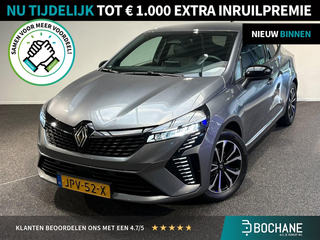 Renault Clio 1.6 E-Tech Full Hybrid 145 techno | Navigatie | Camera | Verwarmbare Stuur/Stoelen |