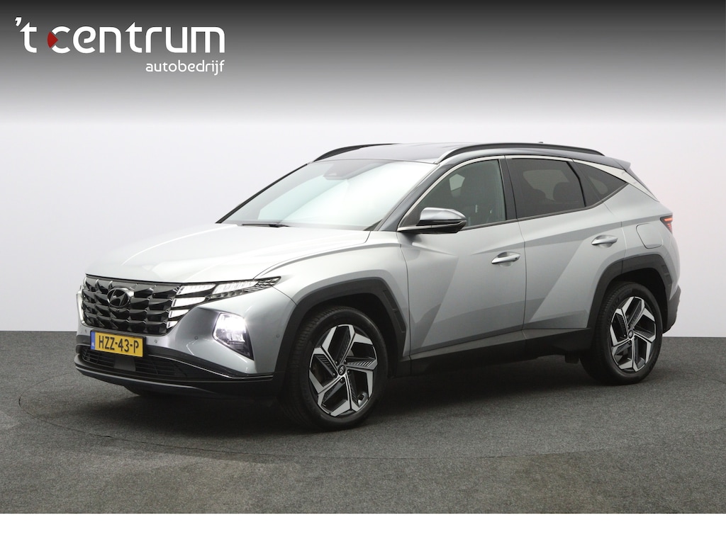Hyundai Tucson 1.6 T-GDI HEV Premium, 360 Camera, Leder, Trekhaak, Stoelverwarming -Koeling