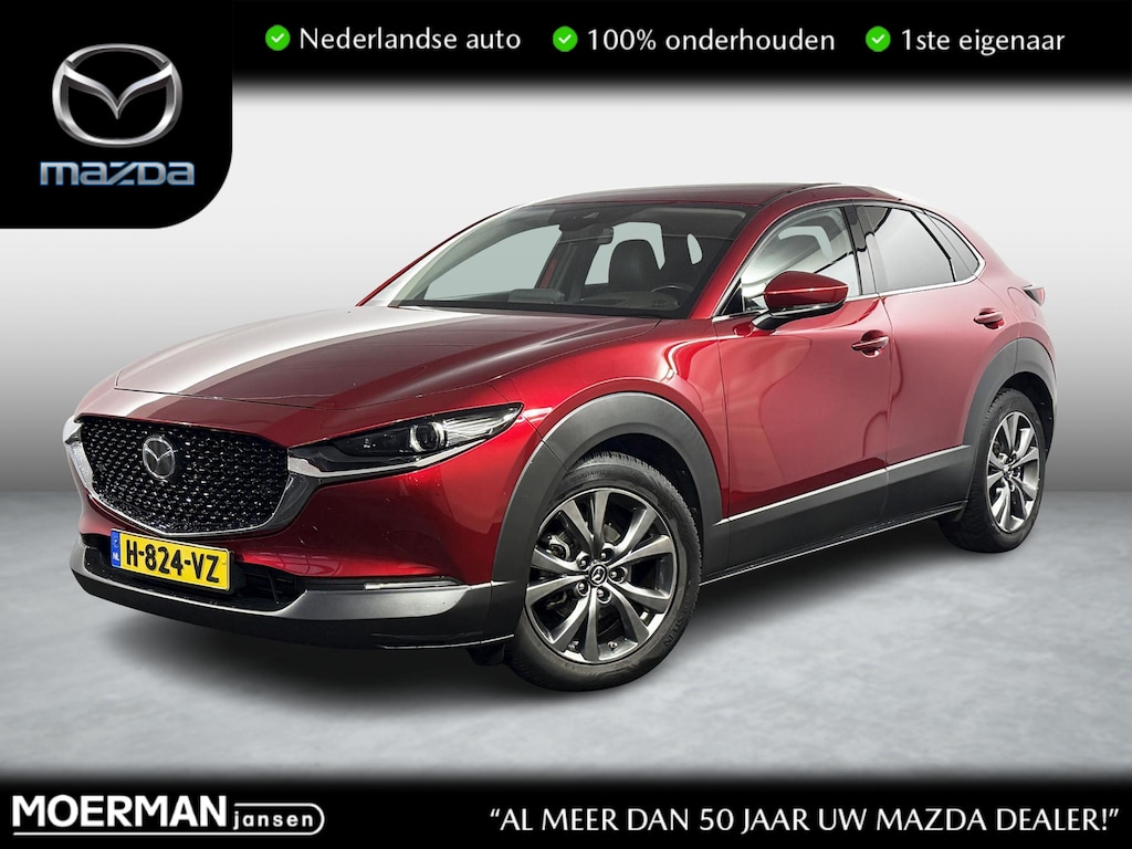 Mazda CX-30 2.0 e-SkyActiv-X M Hybrid Luxury / NL auto / 1e eig / Leder / Bose / Trekhaak