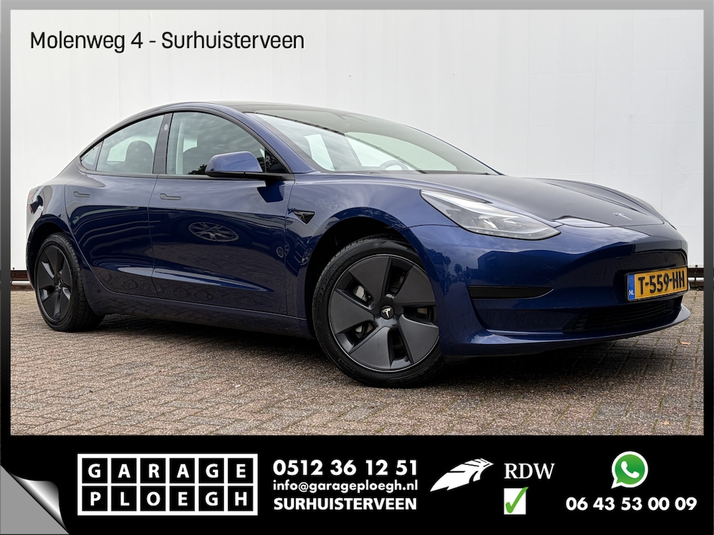 Tesla Model 3 Standard RWD Plus 60 kWh Autopilot Leer Camera Elek.Klep Orig.NL Incl.BTW