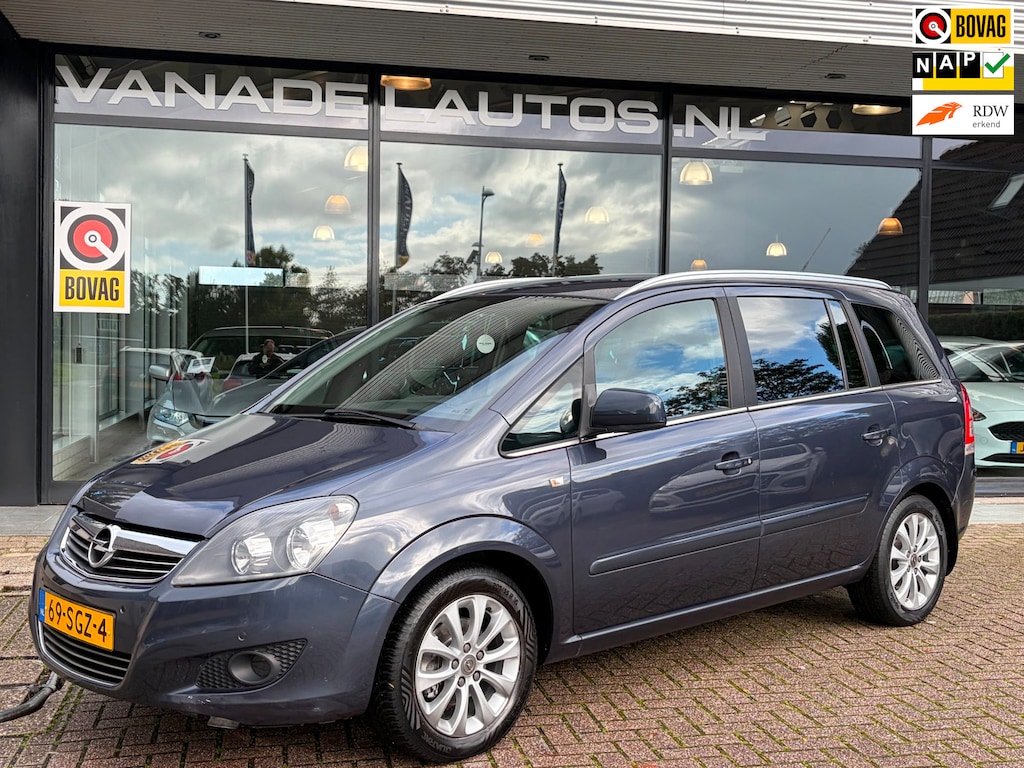 Opel Zafira 1.8 Edition 7-Pers Navi Cruise Airco Trekhaak NL-Auto NAP Dealeronderhouden!