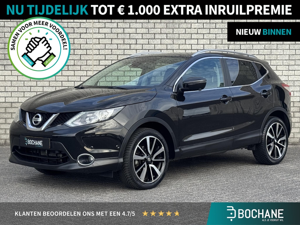 Nissan Qashqai 1.2 Tekna | Trekhaak | Panoramadak | Leder | 360° Camera |
