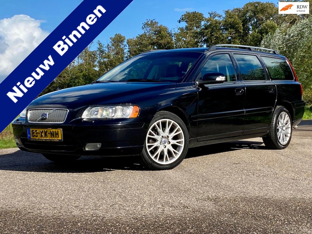 Volvo V70 2.4 Edition Sport Leder-INT Airco Nap Trekhaak 170PK GOED ONDERHOUDEN