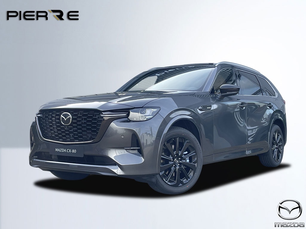 Mazda CX-80 2.5 e-SkyActiv PHEV Homura Plus | 6-zits | PANO | LEDER | NAVI | €8.700,- VOORDEEL!