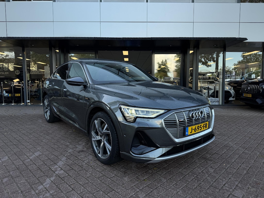 Audi e-tron Sportback 50 quattro S edition 71 kWh S-line Pano Trekhaak Matrx LED DAB Camera LM "21 SOH 87