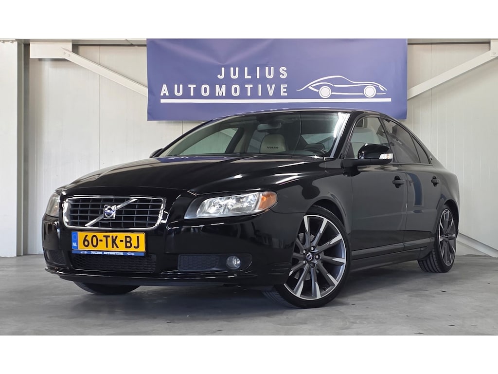 Volvo S80 2.5T Kinetic Volledig Onderhouden 19" Leer Trekhaak APK 10-2027 Mooi!