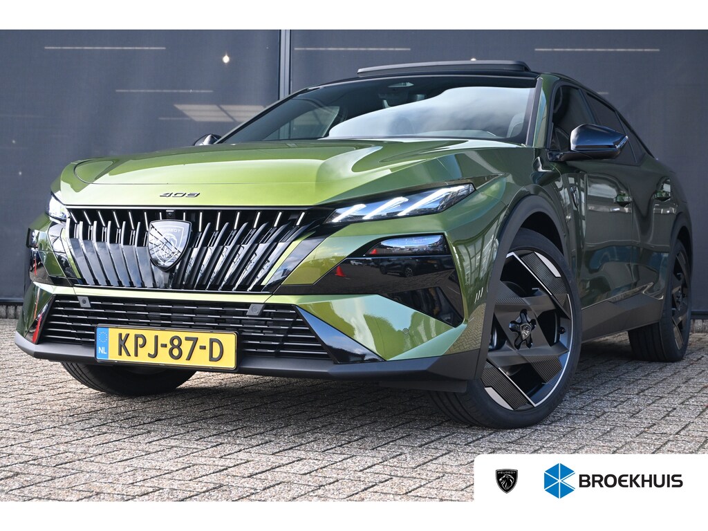 Peugeot 408 1.6 GT Exclusive Plug-In Hybrid 240 Demo-Deal! | Schuif-/Kantel | Alcantara | Elektr. Stoelen | Massagestoelen | Stoel/Stuurverwarming | !!