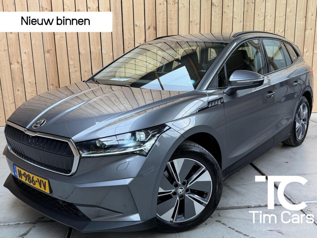 Skoda Enyaq iV 60 SoH 90,17% Apple CarPlay/Android | Cruise & climate control | LED koplampen Matrix | Lichtmetalen velgen | Navigatiesysteem | Rijstrooksensor | Stuurwiel verwarmd | Stof/kunstlederen bekleding | Parkeersensoren voor en achter