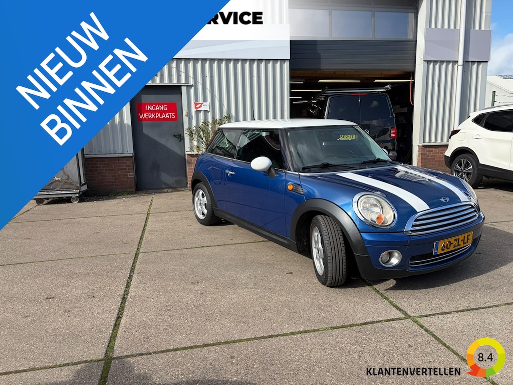 MINI Cooper 3-Deurs 1.6 Pepper Airco, cruise